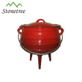 BBQ Camping aus Gusseisen Potjie Pot